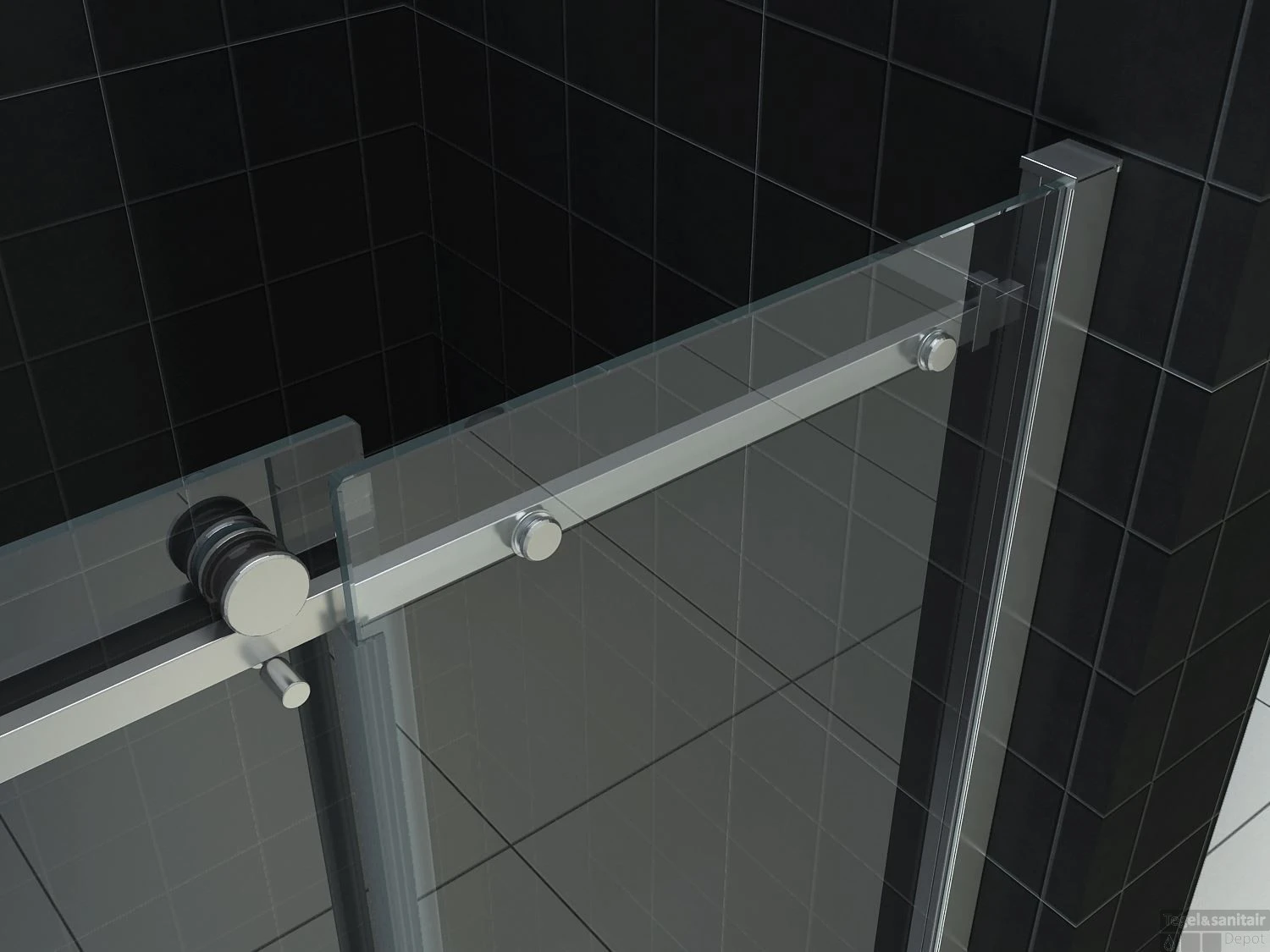 Nisdeur Wiesbaden Schuifdeur 120x200cm 8mm NANO Coating 4 Nisdeur Wiesbaden Schuifdeur 120x200cm 8mm NANO Coating - Afbeelding 2