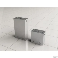 BWS Erie Verbredingsprofiel Voor Douchewand Aluminium 3x200 Cm -Aanbiedingen Ontspan Bad Winkel picture of the two wall connection 1 2