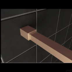 BWS Inloopdouche Pro Line Middenband 120x200 Geborsteld Messing Koper Profiel En Stang -Aanbiedingen Ontspan Bad Winkel profielset met stabilisatiestang wiesbaden slim 120cm koper 3 1 1 1 1 1 1