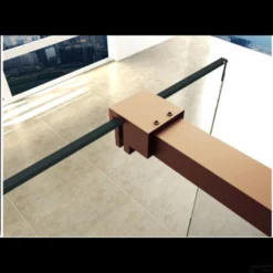 BWS Inloopdouche Pro Line Middenband 120x200 Geborsteld Messing Koper Profiel En Stang -Aanbiedingen Ontspan Bad Winkel profielset met stabilisatiestang wiesbaden slim 120cm koper shop 1 1 1 1 1 1