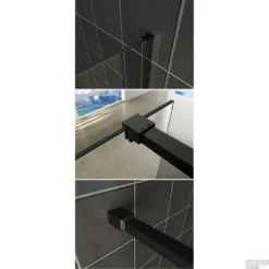 BWS Profielset Met Stabilisatiestang Pro Line 120 Cm Mat Zwart -Aanbiedingen Ontspan Bad Winkel profielset met stabilisatiestang wiesbaden slim 120cm mat zwart 2 1