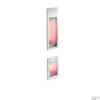 Sunshower Pure Duo Infrarood Inbouwapparaat 20x62x10 Cm En 20x32x10 Cm Met Kuitbrander Aluminium -Aanbiedingen Ontspan Bad Winkel pure duo infrared