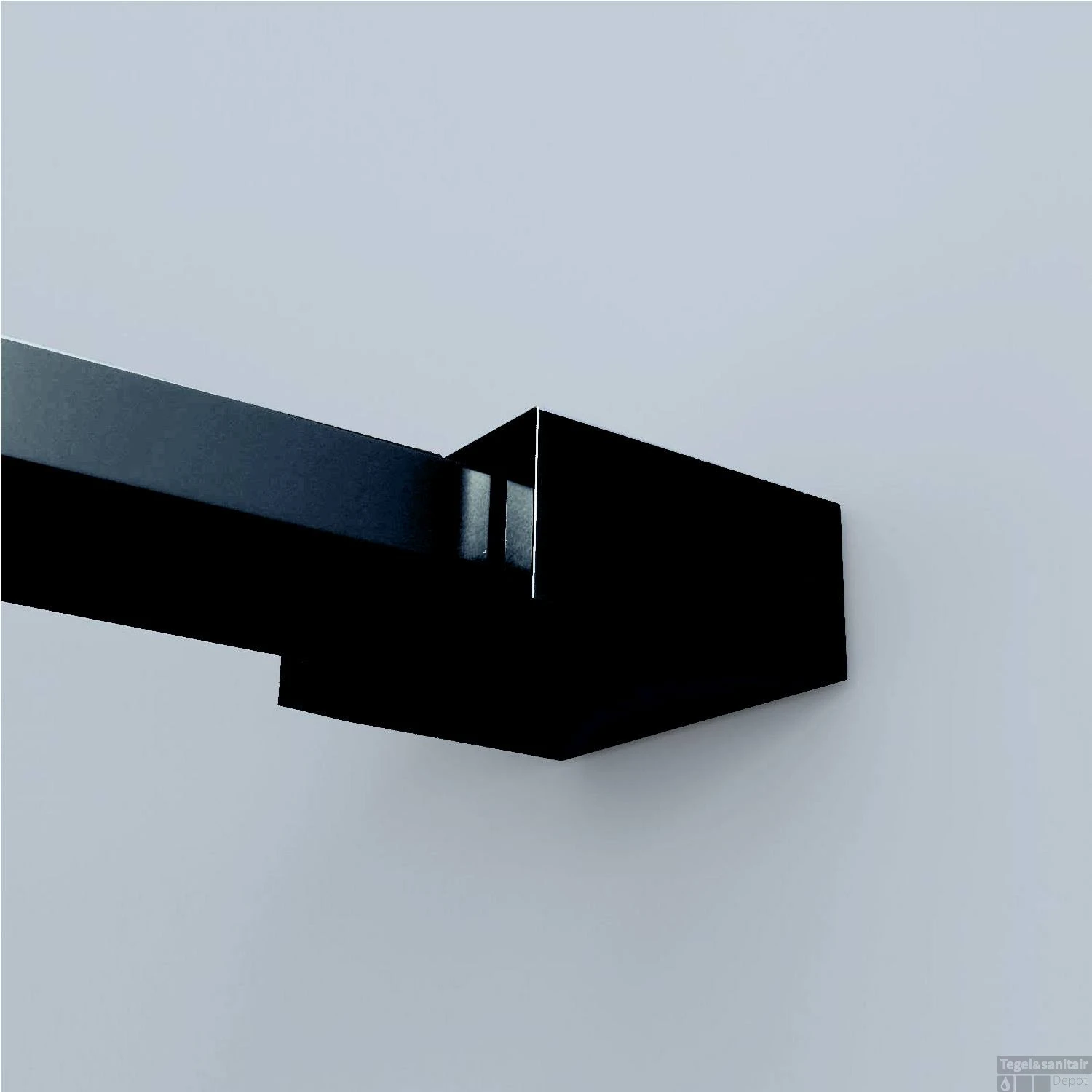 Rechte Muurkoppeling Tbv Stabilisatiestang Mat Zwart 4 Rechte Muurkoppeling Tbv Stabilisatiestang Mat Zwart - Afbeelding 2