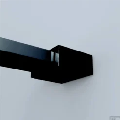 Vierkante Stabilisatiestang 120 Cm Mat Zwart (complete Set) -Aanbiedingen Ontspan Bad Winkel rechte muurkoppeling tbv stabilisatiestang smal 1 2 1