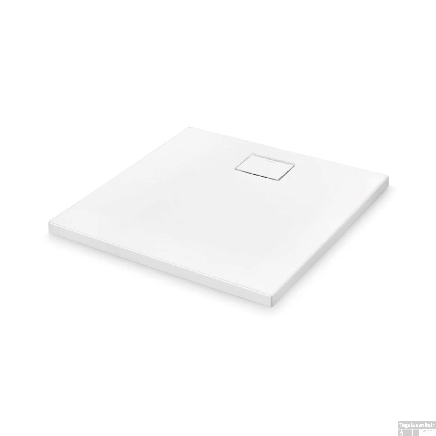 Sealskin Douchebak Rose Vierkant Inbouw Zonder Antislip 90x90 Cm Wit