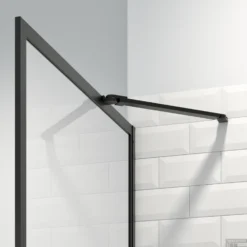 Sealskin Contour Inloopdouche A3 100x200 Cm 6mm Helderglas Mat Zwart -Aanbiedingen Ontspan Bad Winkel sealskin get wet contour inloopdouche a3 100x200 cm 6mm helderglas mat zwart 3