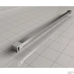 BWS Inloopdouche Pro Line Middenband 90x200 8mm Nano Coating RVS Profiel En Stang -Aanbiedingen Ontspan Bad Winkel stabilisatiestang geb. staal 9