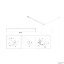 Stabilisatiestang Wiesbaden Slim 120 Cm Messing Goud -Aanbiedingen Ontspan Bad Winkel stabilisatiestang wiesbaden slim 120 cm messing goud tech