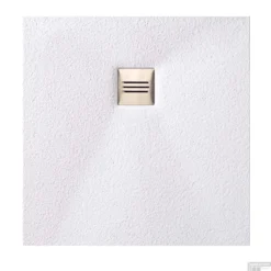 Composiet Douchebak Square (In Meerdere Maten, Kleuren En Structuren Beschikbaar) -Aanbiedingen Ontspan Bad Winkel stone slab wit square shop