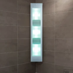 Sunshower Combi White UV En Infrarood Opbouwapparaat 29x144x22.8 Cm Aluminium Wit -Aanbiedingen Ontspan Bad Winkel sunshower combi white1 2