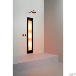 Sunshower Plus L Round Infrarood En UV-licht 185x33 Cm Inbouw - Opbouw Vlak Of Hoek Black -Aanbiedingen Ontspan Bad Winkel sunshower oneplus l black inbouw ir geheel 2