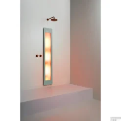 Sunshower Plus L Round Infrarood En UV-licht 185x33 Cm Inbouw - Opbouw Vlak Of Hoek Organic Grey -Aanbiedingen Ontspan Bad Winkel sunshower oneplus l organic grey inbouw ir geheel 2