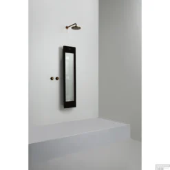 Sunshower Plus M Round Infrarood En UV-licht 140x33 Cm Inbouw - Opbouw Vlak Of Hoek Black -Aanbiedingen Ontspan Bad Winkel sunshower oneplus m black opbouw uit geheel 2