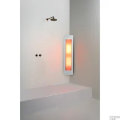 Sunshower One M Round Infrarood 140x33 Cm Inbouw - Opbouw Vlak Of Hoek White -Aanbiedingen Ontspan Bad Winkel sunshower oneplus m white hoek ir geheel