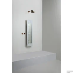 Sunshower One M Round Infrarood 140x33 Cm Inbouw - Opbouw Vlak Of Hoek White -Aanbiedingen Ontspan Bad Winkel sunshower oneplus m white opbouw uit geheel