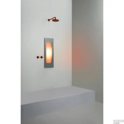 Sunshower Plus S Round Infrarood En UV-licht 95x33 Cm Inbouw - Opbouw Vlak Of Hoek Organic Grey -Aanbiedingen Ontspan Bad Winkel sunshower oneplus s organic grey inbouw ir geheel 2