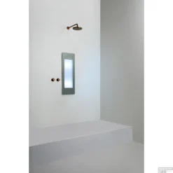 Sunshower Plus S Round Infrarood En UV-licht 95x33 Cm Inbouw - Opbouw Vlak Of Hoek Organic Grey -Aanbiedingen Ontspan Bad Winkel sunshower oneplus s organic grey inbouw uv geheel