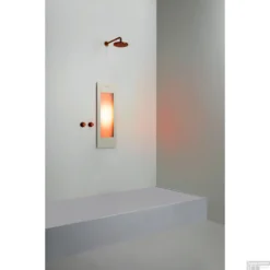 Sunshower Plus S Round Infrarood En UV-licht 95x33 Cm Inbouw - Opbouw Vlak Of Hoek Sand White -Aanbiedingen Ontspan Bad Winkel sunshower oneplus s sand white inbouw ir geheel 1