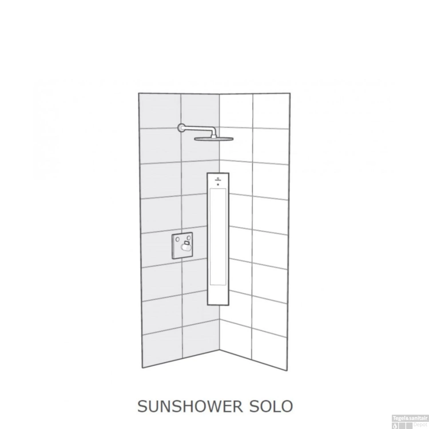 Sunshower Pure Solo White Infrarood Opbouwapparaat 20x125x18 Cm Aluminium Wit 10 Sunshower Pure Solo White Infrarood Opbouwapparaat 20x125x18 Cm Aluminium Wit - Afbeelding 8