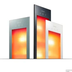 Sunshower Pure 2.0 Black Infrarood Inbouwapparaat 19.9x61.9x10 Cm Half Body Aluminium Zwart -Aanbiedingen Ontspan Bad Winkel sunshower rangeshot ir 1