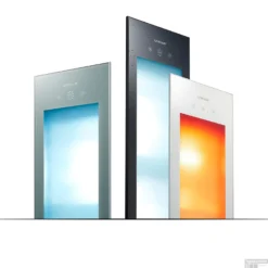 Sunshower Pure Solo Black Infrarood Opbouwapparaat 20x124x18 Cm Aluminium Zwart -Aanbiedingen Ontspan Bad Winkel sunshower rangeshot ir uv combi 4 2 1 1