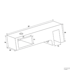T-Koppelstuk Just Creating T.b.v. Stabilisatiestang Chroom -Aanbiedingen Ontspan Bad Winkel t koppelstuk just creating t.b.v. stabilisatiestang chroom tech