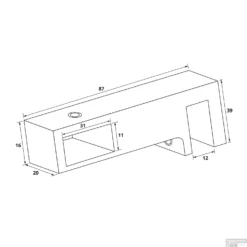 T-Koppelstuk Just Creating T.b.v. Stabilisatiestang Mat Zwart -Aanbiedingen Ontspan Bad Winkel t koppelstuk just creating t.b.v. stabilisatiestang mat zwart tech