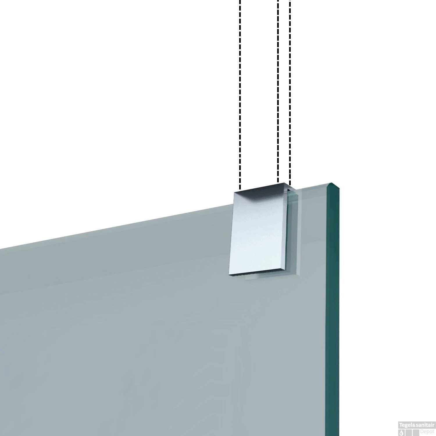 Teekoppeling / Plafond Chroom Tbv Stabilisatiestang 4 Teekoppeling / Plafond Chroom Tbv Stabilisatiestang - Afbeelding 2