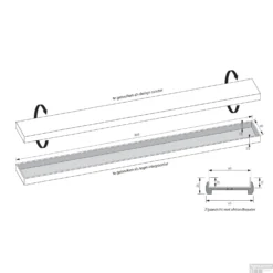 Tegelinlegrooster Brauer Black Edition Omkeerbaar Tbv Douchegoot STD/W/PS 90x7 Cm Inclusief Afstandhouders -Aanbiedingen Ontspan Bad Winkel tegelinlegrooster brauer geborsteld goud omkeerbaar tbv douchegoot std w ps 90x7 cm inclusief afstandhouders tec 2