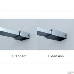 BWS Erie Verbredingsprofiel Voor Douchewand Aluminium 3x200 Cm -Aanbiedingen Ontspan Bad Winkel wall connection part 1 2