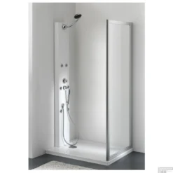 Inloopdouche Zijwand Plieger Class 3mm Glas 90x185cm Wit -Aanbiedingen Ontspan Bad Winkel zijwand plieger class 3mm glas 86 90x185cm wit sfeer 1 1