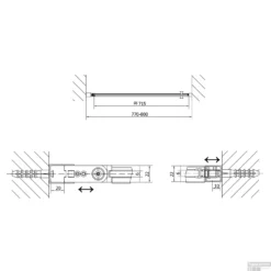 Douchedeur Sapho Zoom Line Black Draaideur 80x200 Cm 6 Mm Gecoat Glas Mat Zwart -Aanbiedingen Ontspan Bad Winkel zl1280b douchedeur sapho zoom line black draaideur 80x200 cm 6 mm gecoat glas mat zwart 3